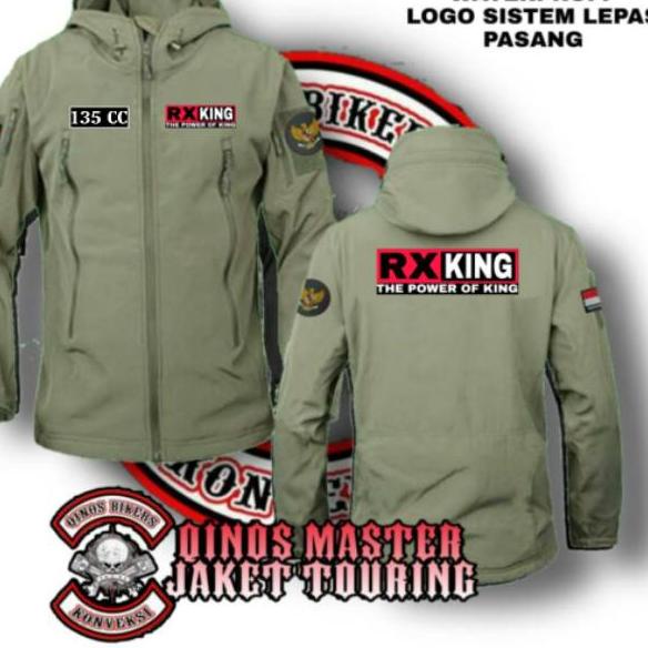 Telah Hadir.. TERBARU COD  JAKET RESCRIM RX KING YRKI JAKET TOURING RX KING PRIA WANITA (READYSTOK)