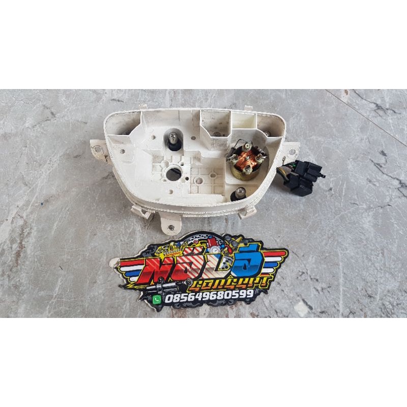 tulang speedometer nouvo lele dan kabel speedometer nouvo lele kondisi utuh otiginal copotan