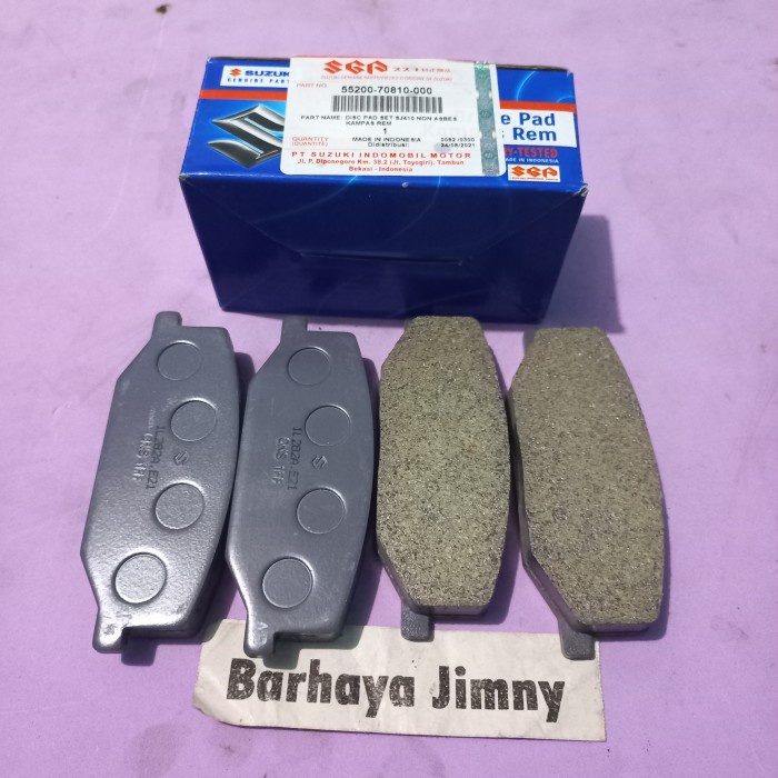 KAMPAS REM DEPAN JIMNY KATANA CAKRAM SGP KANPAS