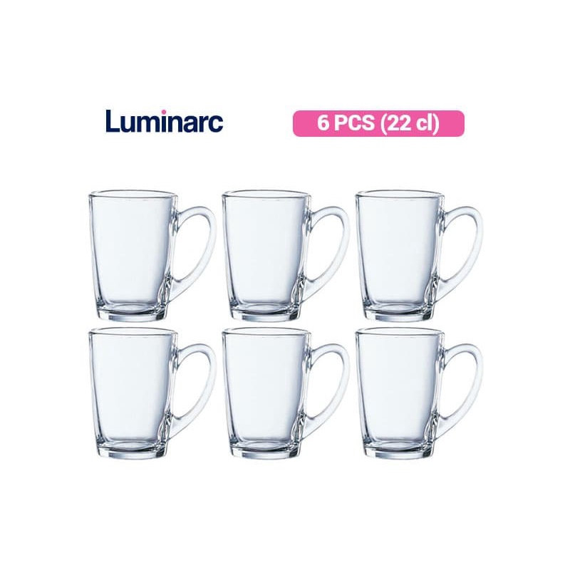 LUMINARC Gelas Minum New Morning Mug 22 D6668 - 1 PCS