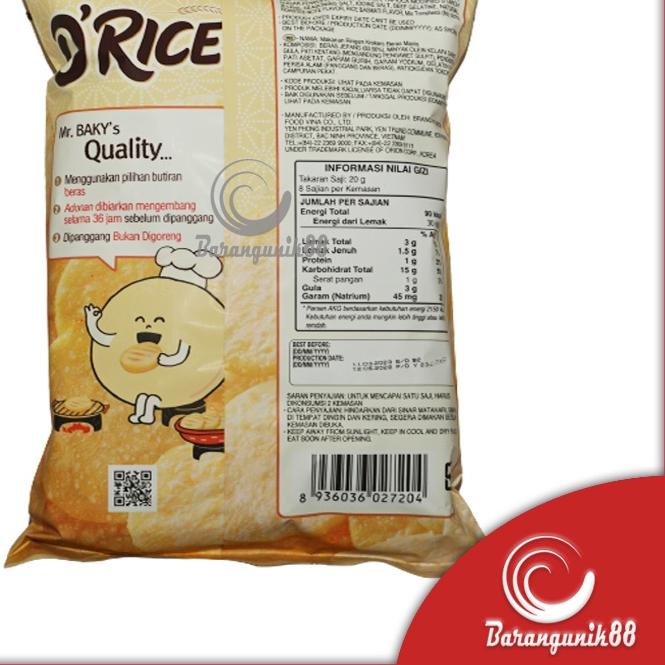 

Oke Price Crackers Rice Delfi Orion Krekers Beras O'Rice Orice Seaweed U7Y^^