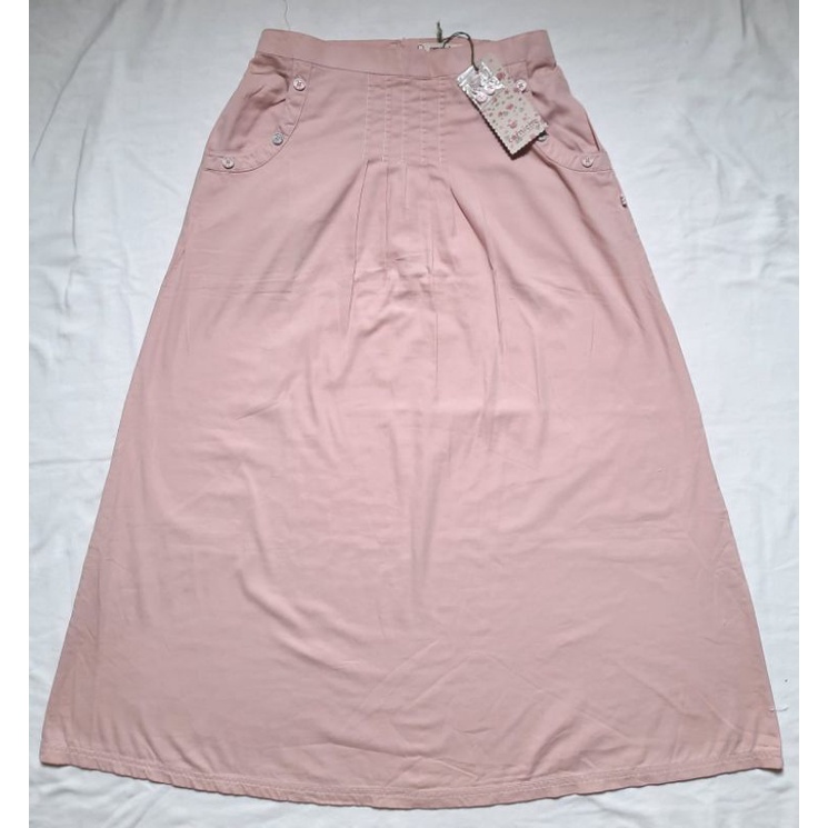 ROK SKIRT POLOS PAYUNG RAMPEL CORNICHE DEWASA ORIGINAL MURAH