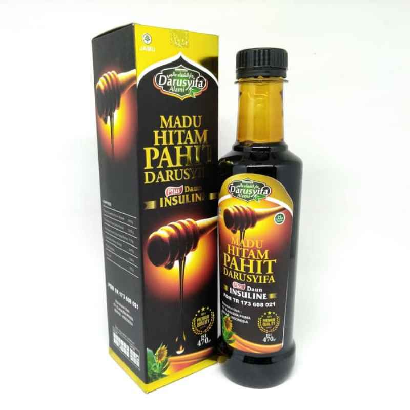 

Madu Hitam Pahit Darusyifa plus daun insuline