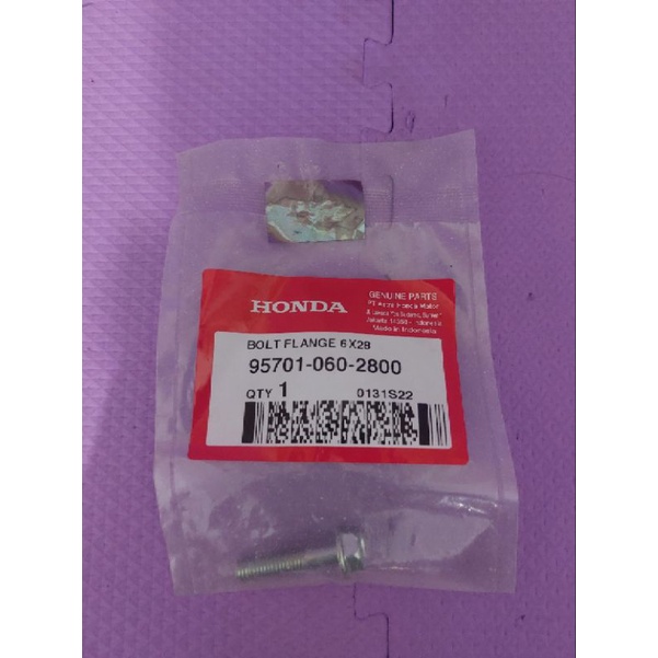 Baut honda bolt flange 6x28 95701-060-2800