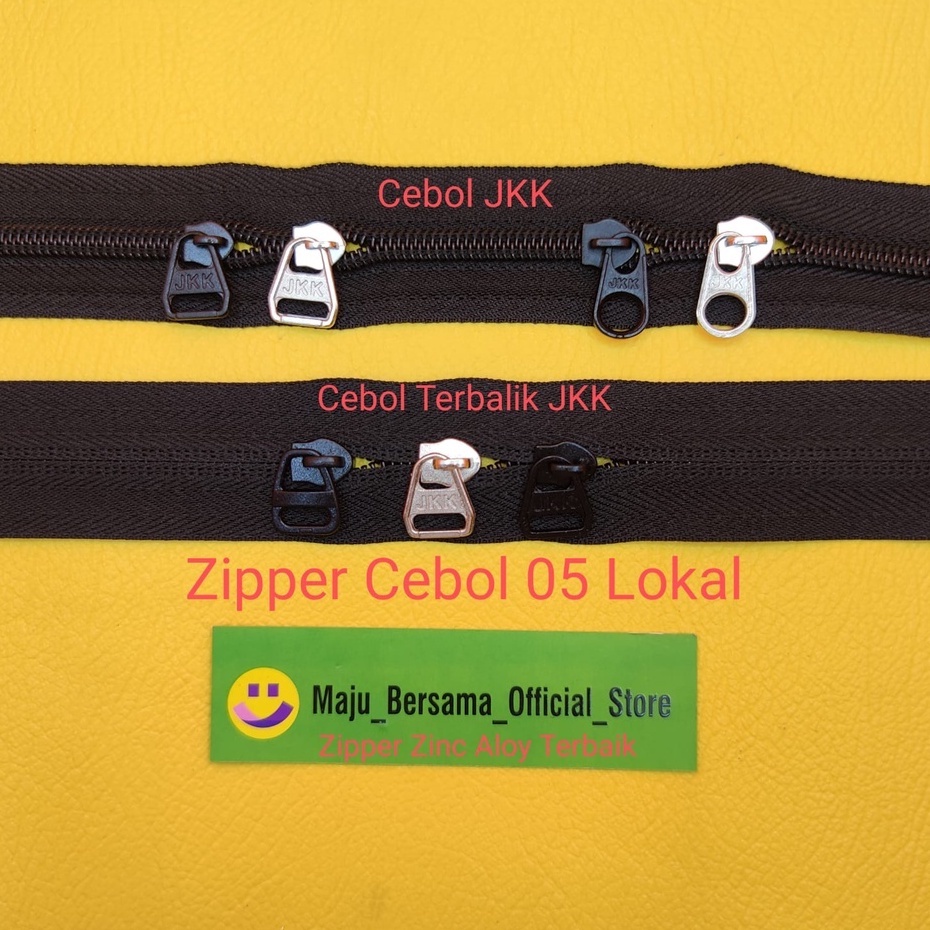 Zipper Zinc Aloy - Kp.Resleting 05 Variasi Cebol ( Lokal ) SK1