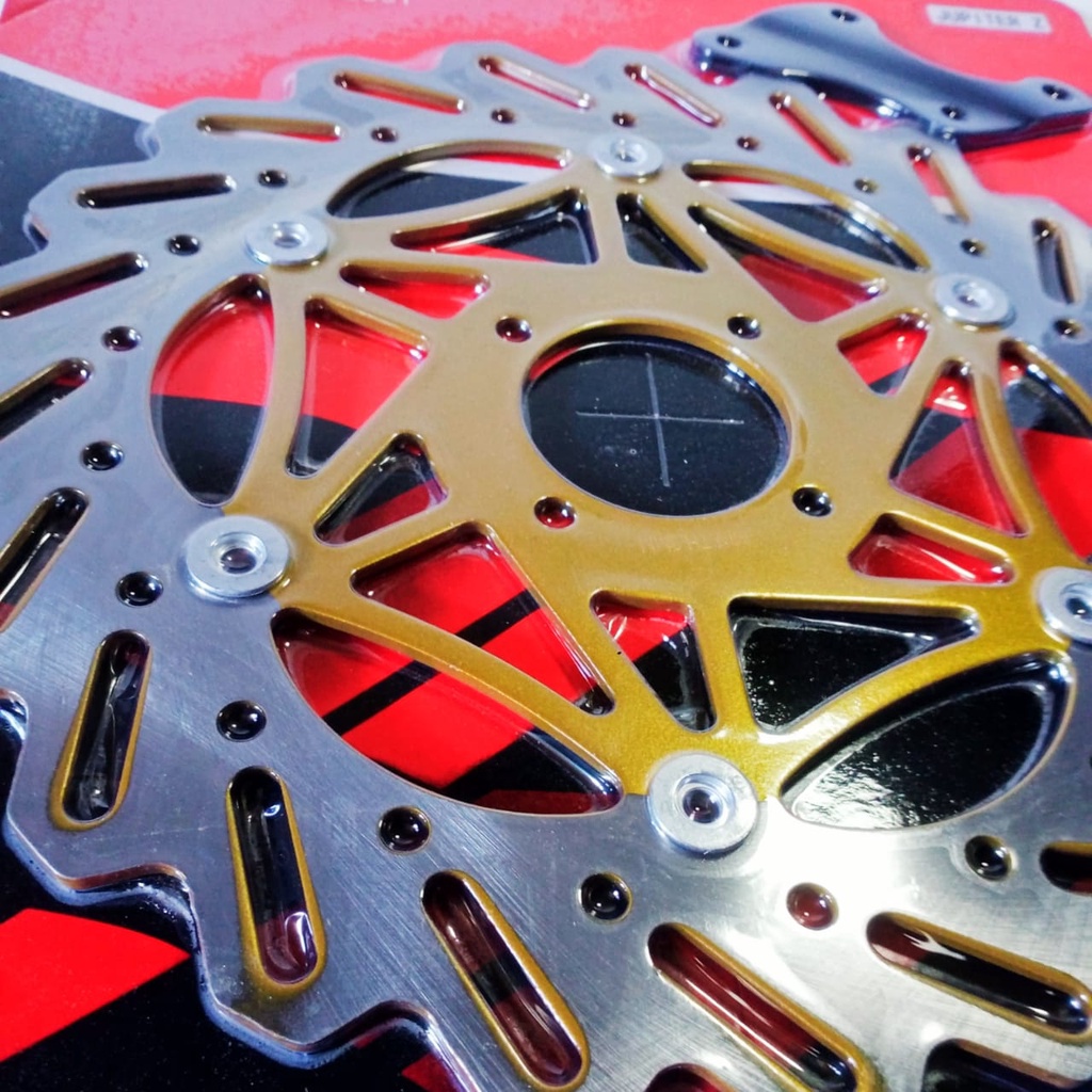 PIRINGAN CAKRAM DEPAN LEBAR 300MM + FREE BREKET KALIPER CNC PNP JUPITER Z BURHAN JUPITER MX KING Z1 