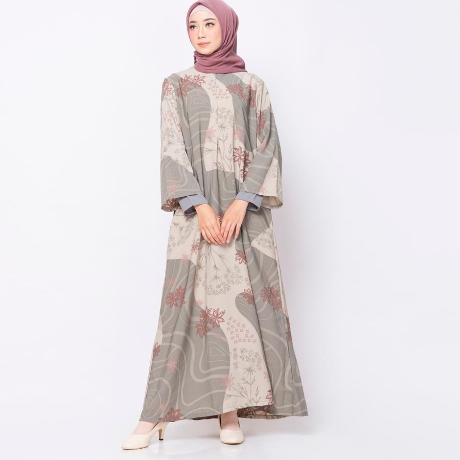 [CODEJO22] ZM Zaskia Mecca - Luny Cream Gamis - Jelita Indonesia - Edisi Maluku Modern
