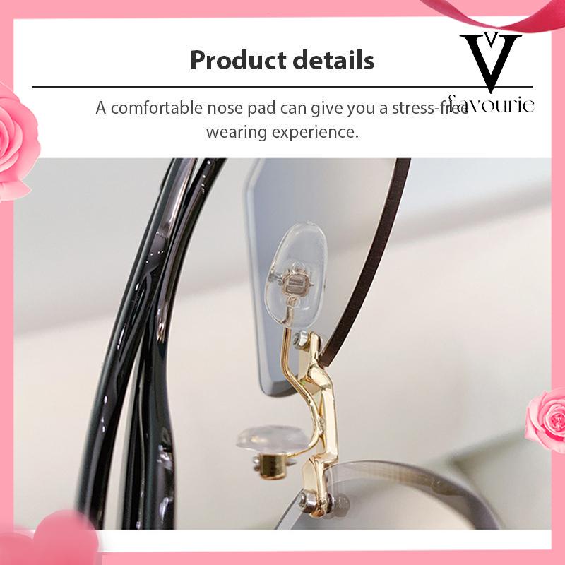 CODKacamata Hitam UV400 Tanpa Bingkai Bentuk Persegi Warna Gradasi Gaya Korea Untuk Wanita-FA