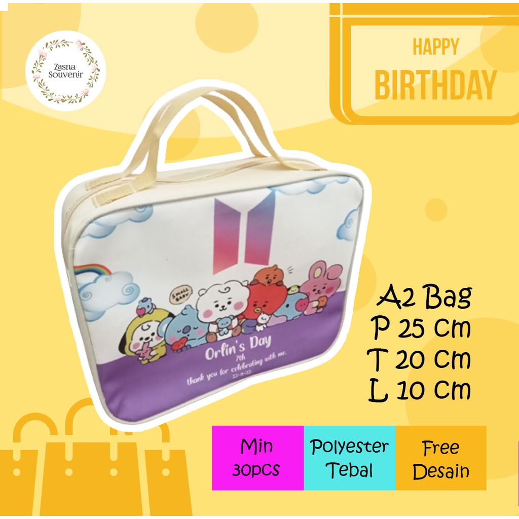 

[A2 BAG BT12] TAS ULANG TAHUN ANAK CUSTOM SOUVENIR ULANG TAHUN ANAK MURAH GOODIE BAG ULANG TAHUN ANAK MURAH TAS ULANG TAHUN TERLARIS TAS ULTAH CUSTOM MURAH TAS ULANG TAHUN LUCU TAS ULTAH PREMIUM TAS ULANG TAHUN BINGKISAN SNACK TAS JINJING TAS SLEMPANG