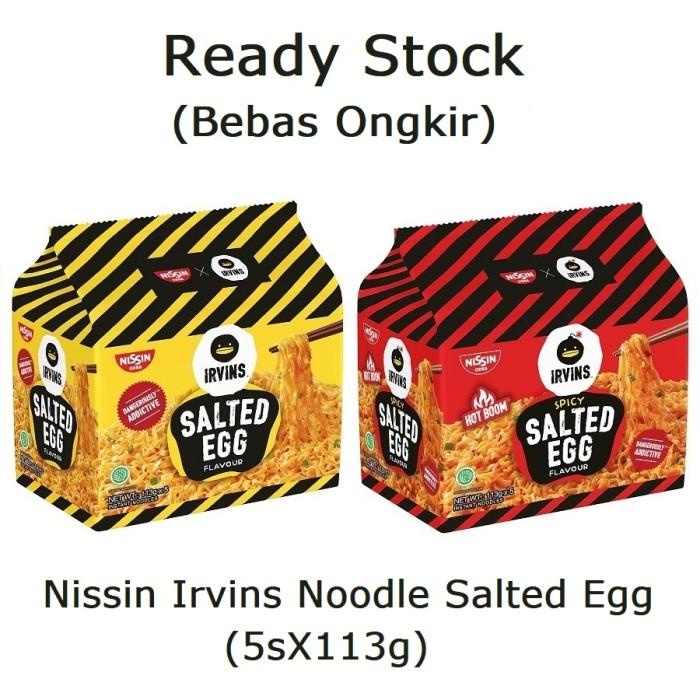 

Hot Sale Nissin Irvins Noodle Salted Egg Original Spicy 5Sx113G 018