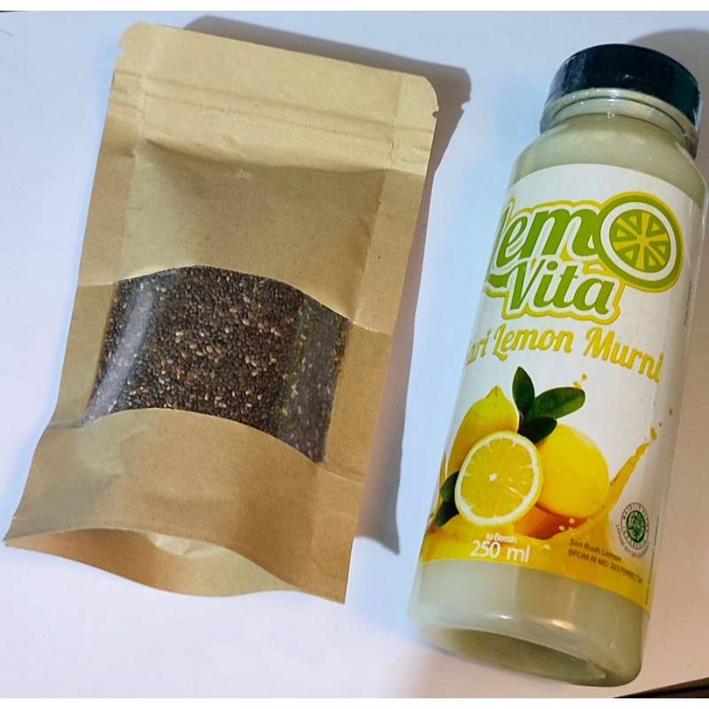 

BPOM Fresh LEMOVITA/Sari Lemon Diet Ori/Chia seed Halal/Detoks/Detox
