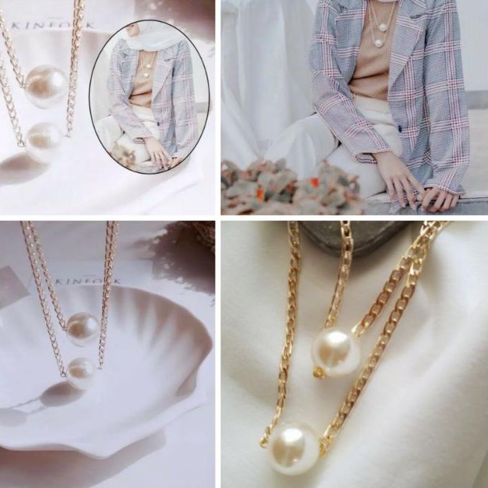 >XC26619<  Kalung Korea 2 layers