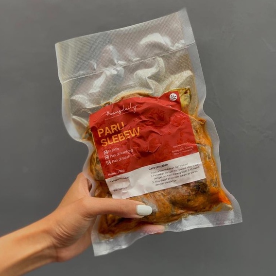 

[Frozen Pack] Paru Pedas Vacum