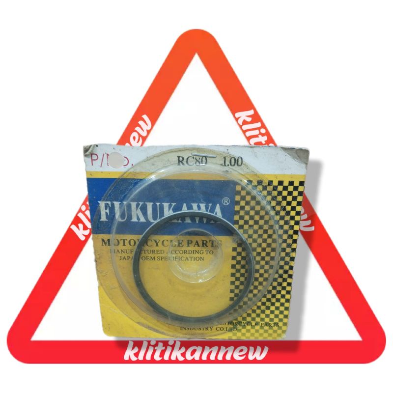 ring piston ring seher suzuki rc80 rc 80 oversize os 100