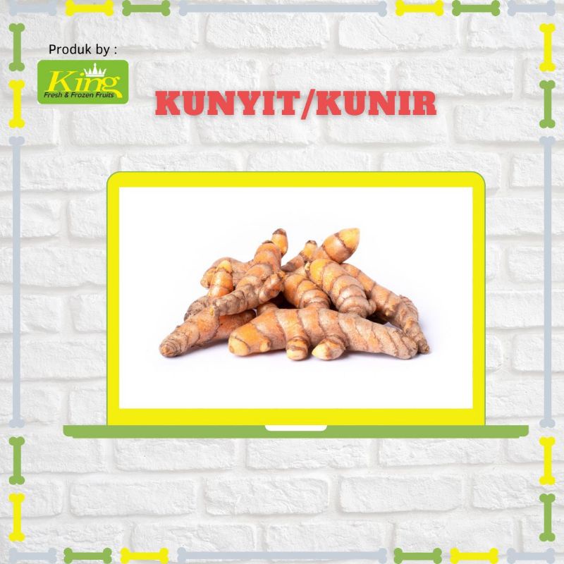 

Kunyit/kunir fresh 500gr, kunyit, kunir, kunyit segar,