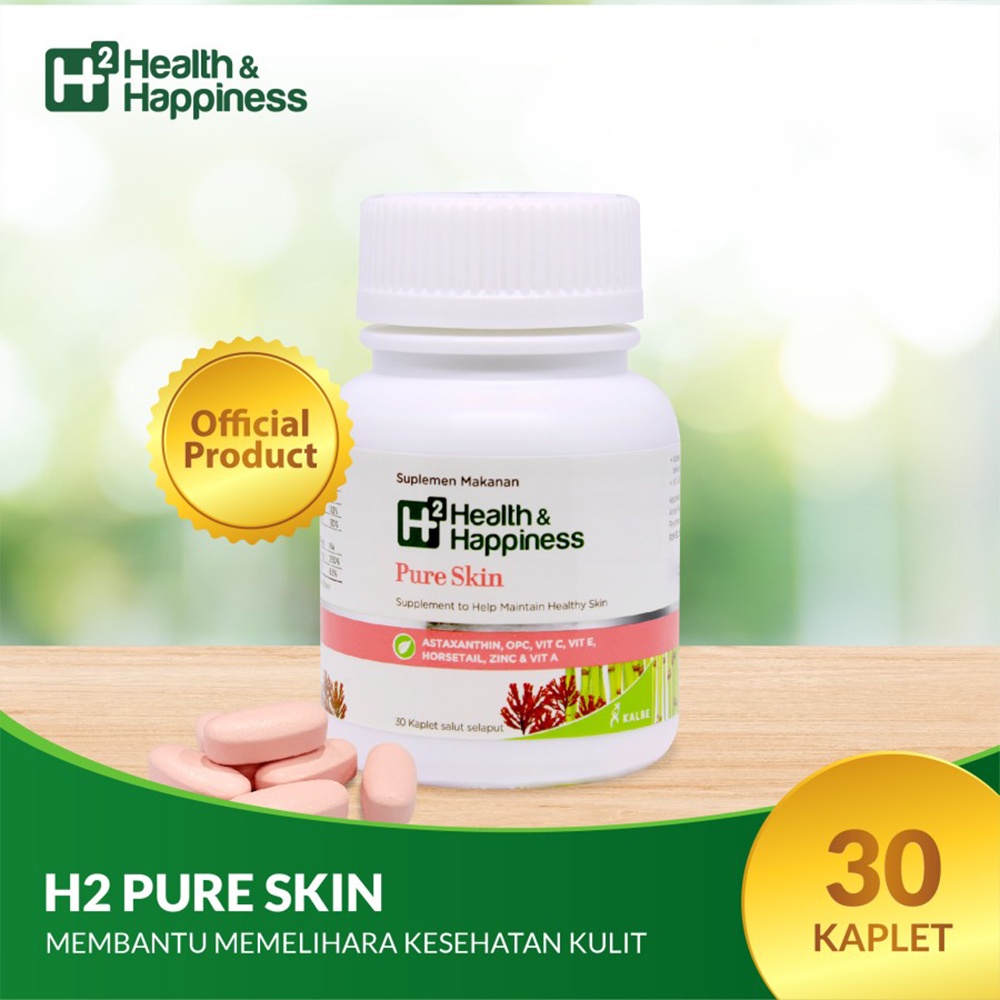 Health &amp; Happiness H2 Pure Skin - Suplemen Kesehatan Kulit