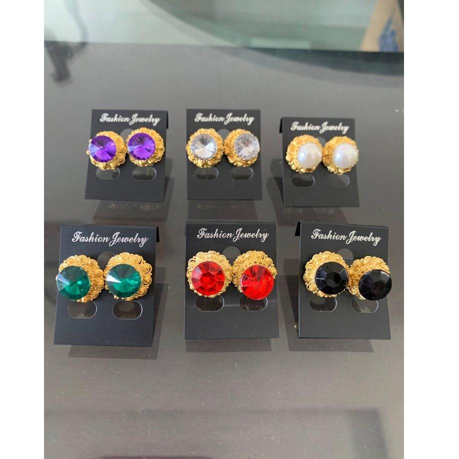 U(3O♥) sumpel / subeng alpaka bali motif mini cebong top produk