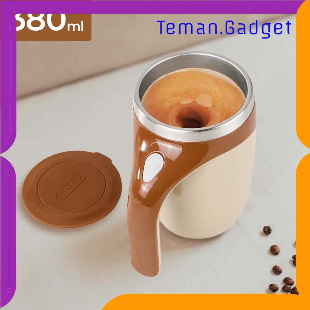 TG - DPR Ditim Gelas Aduk Otomatis Self Stirring Cup USB Recharge - DTM-630