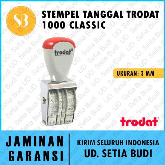 

Terlaris Stempel Tanggal Trodat 1000 Classic (Made in Austria) Termurah