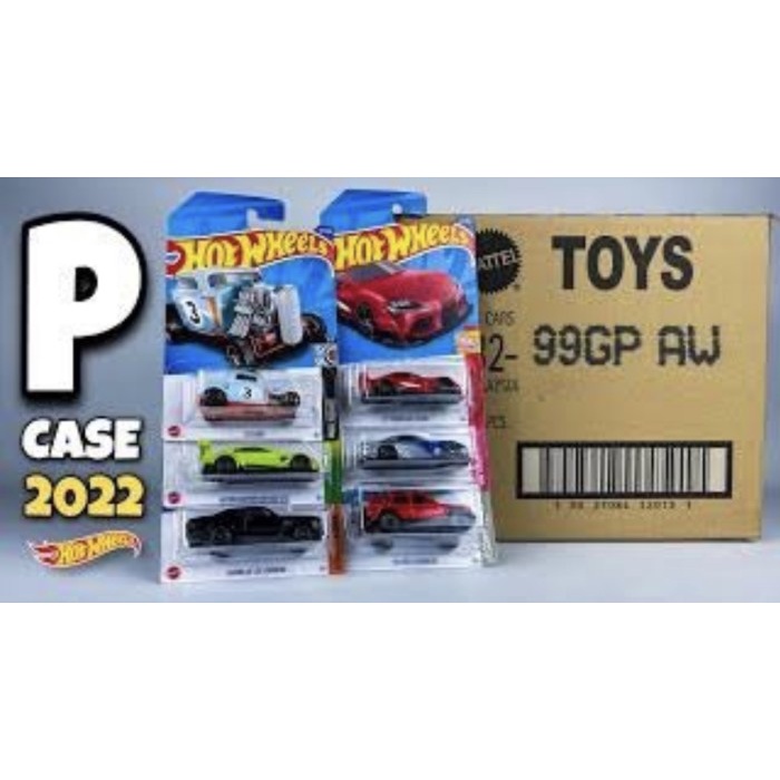Hotwheels Dus Lot P 2022 Segel SNI isi 72pcs Hot Wheels
