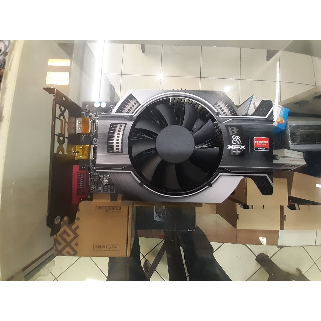 vga external xfx hd 6670 1gb 128 bit ddr5