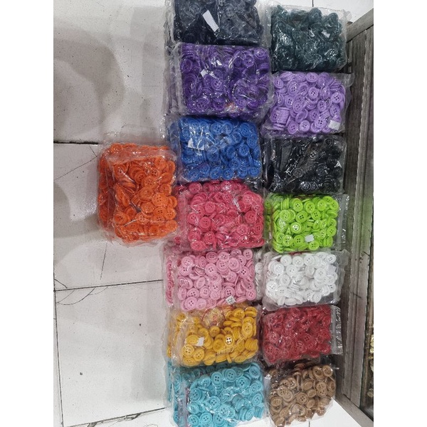 kancing 3.5cm jumbo grosir gross 144pc montesorri montesori sensory button