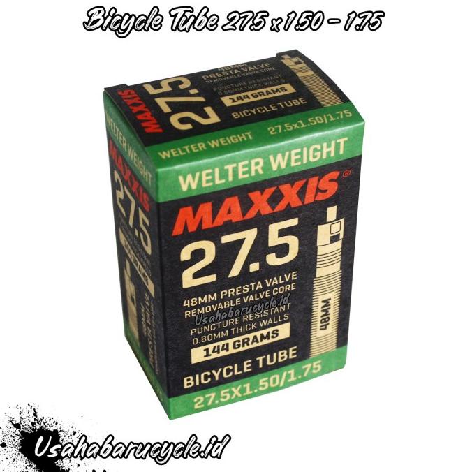 Ban Dalam Sepeda 27.5 X 1.50 - 1.75 Maxxis Presta Valve
