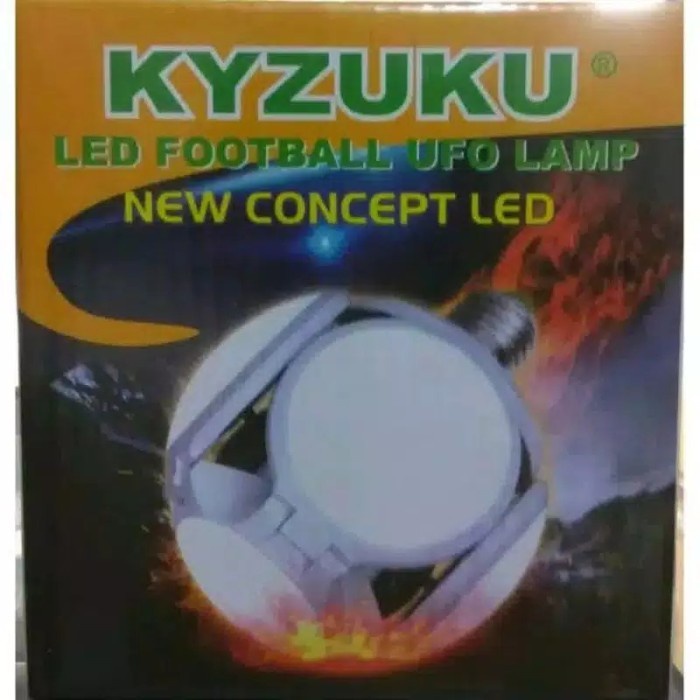 Lampu Bohlam LED 40w Bola Football UFO New Bubble E27 Cahaya Putih - Kenji Shop