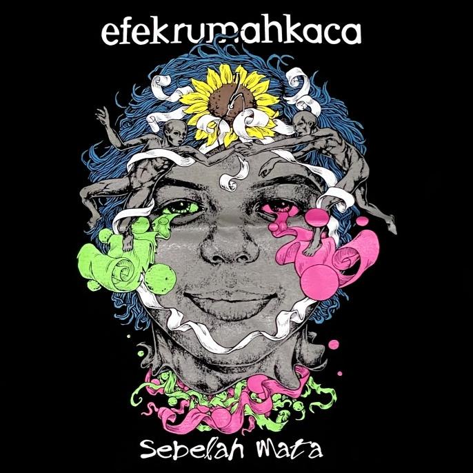 Efek Rumah Kaca - Sebelah Mata Tshirt - Black