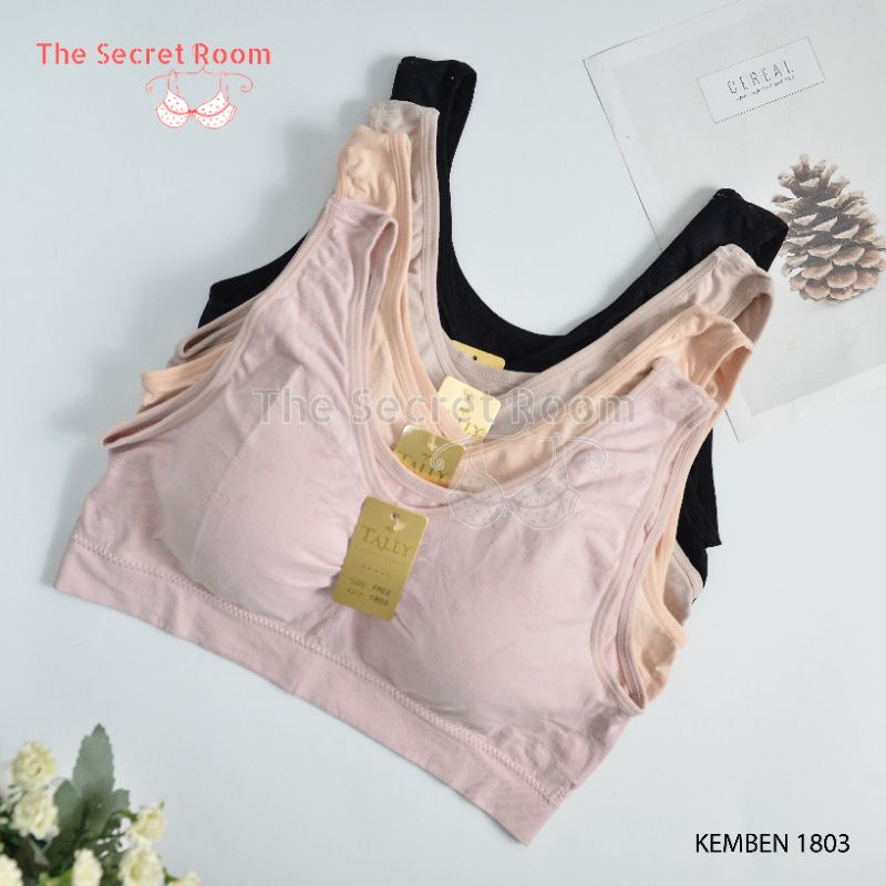 TALLY BRA BH KEMBEN BRALETTE 1803 JUMBO I CUP C I FREE SIZE I ADA CUP