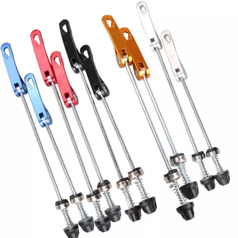 As Qr quick release skewer sepaket depan belakang freehub sepeda gowes mtb seli