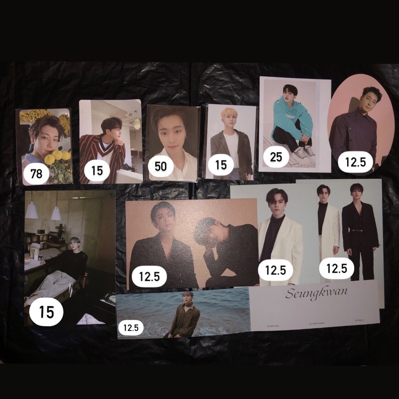 PHOTOCARD SET SCOUPS VERNON WONWOO SEUNGKWAN DINO JEONGHAN JOSHUA ONESIDE BUNGA KEMBANG SG2022 semoc