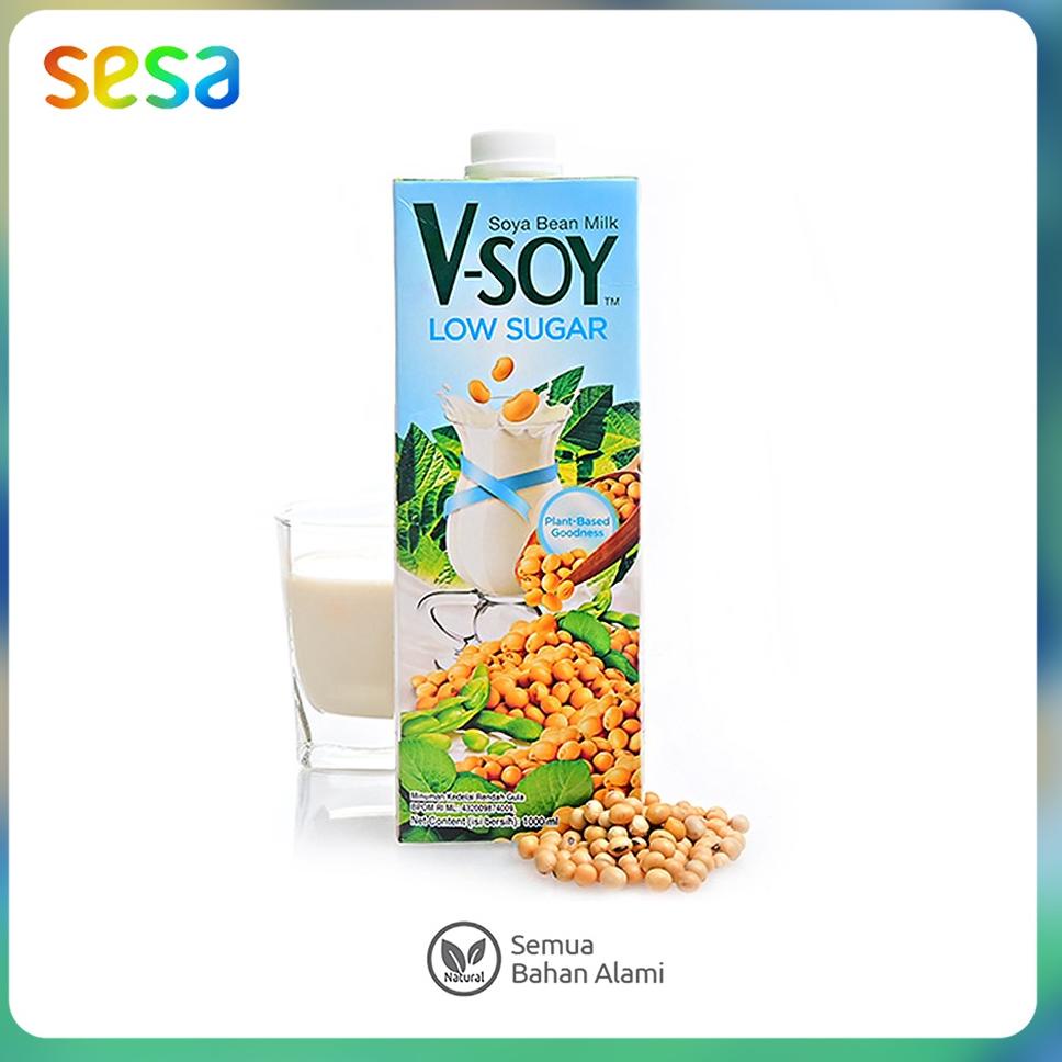 

ASLI V-Soy - Soya Bean Milk Low Sugar 1 Liter .,..,.,.,.