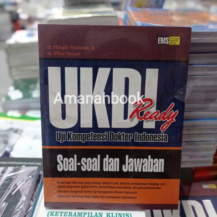 Flash Sale Buku Ukdi Ready Uji Kompetensi Dokter Indonesia Ori Terbaru