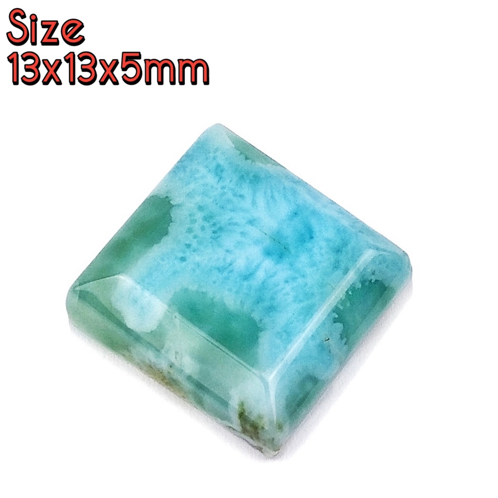 Natural Batu Permata Larimar Blue Sky Original Dijamin