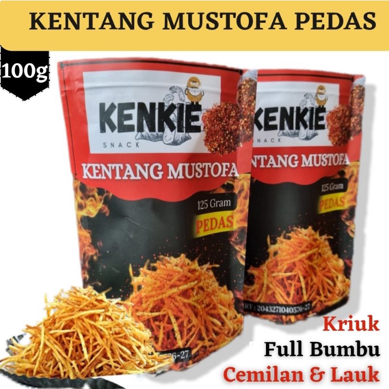 Jual Kentang Mustofa Pedas Kenkie Shopee Indonesia