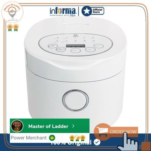 RICE COOKER MULTIFUNGSI, KELS WELDON MULTI COOKER WHT 1.2L