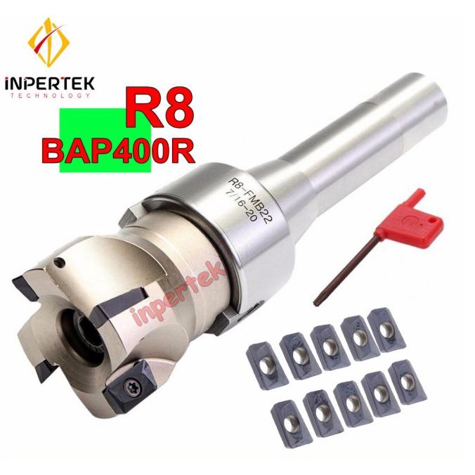 Paket R8 Bap400R Holder Milling Nantong Facemill Nantong Arbor Nantong
