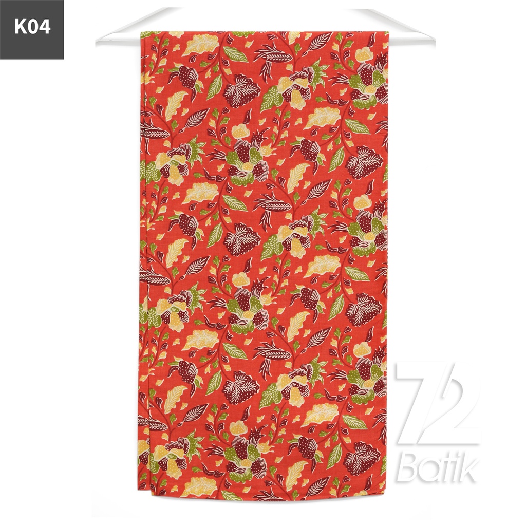 KAIN BATIK KATUN Premium Motif Kembang Pastel Warna Hijau 722969 Cap 72IL Jarik Jarit Samping Kebat Panjang Batik Katun Modern Premium Bahan Seragam Batik Pernikahan Kantor Keluarga Murah Kamen Jadi Batik Bali Lembaran