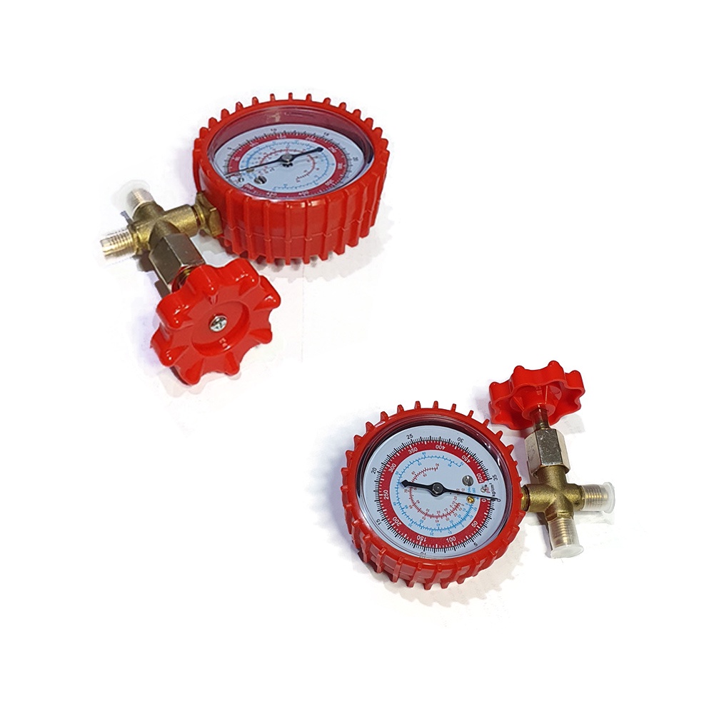 Manifold Single Pressure Gauge 500 Psi Alat Ukur Tekanan Gas