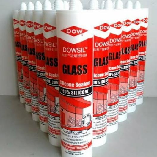 Lem Kaca Aquarium Q Seal 300mL Silicon Sealant Keramik Fiber Kayu