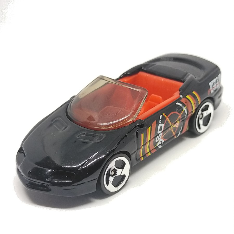 hot wheels camaro convertible black 1998 mainline made in india loose