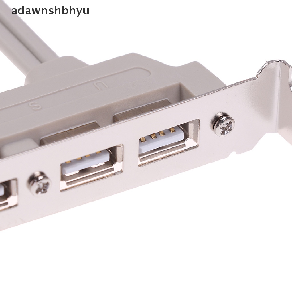 Kabel Ekstensi Header MainBoard adawnshbhyu 4port USB 2.0 Ke 9pin Untuk PC Panel ID