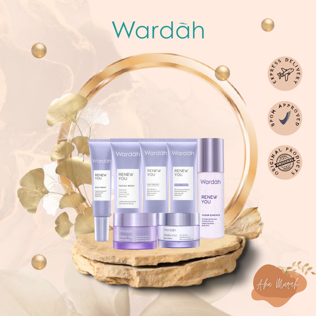 ✨ AKU MURAH ✨ WARDAH RENEW YOU ANTI AGING SERIES