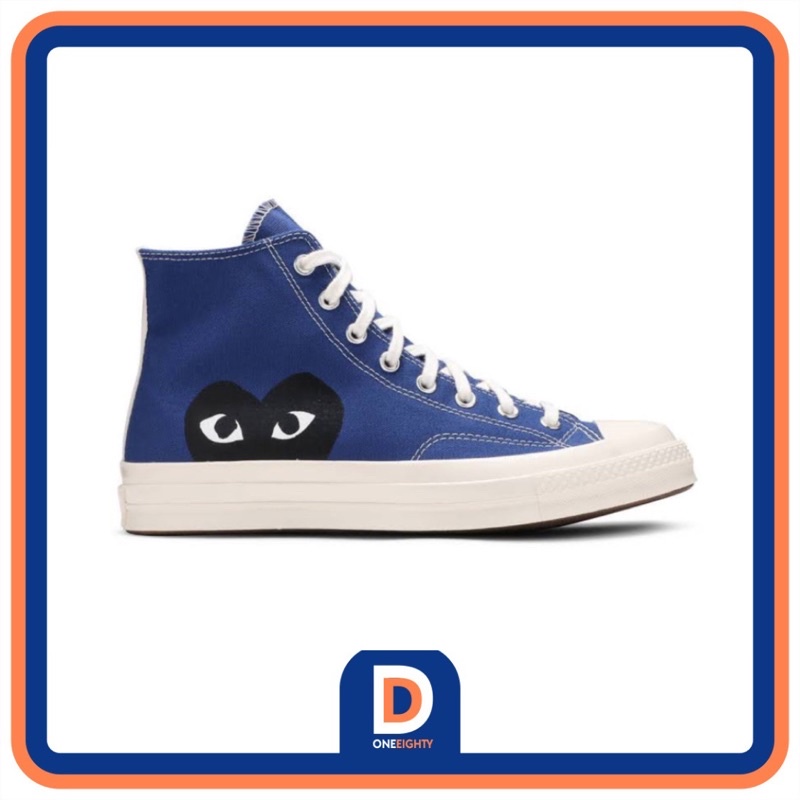 Converse Play CDG High Blue Original