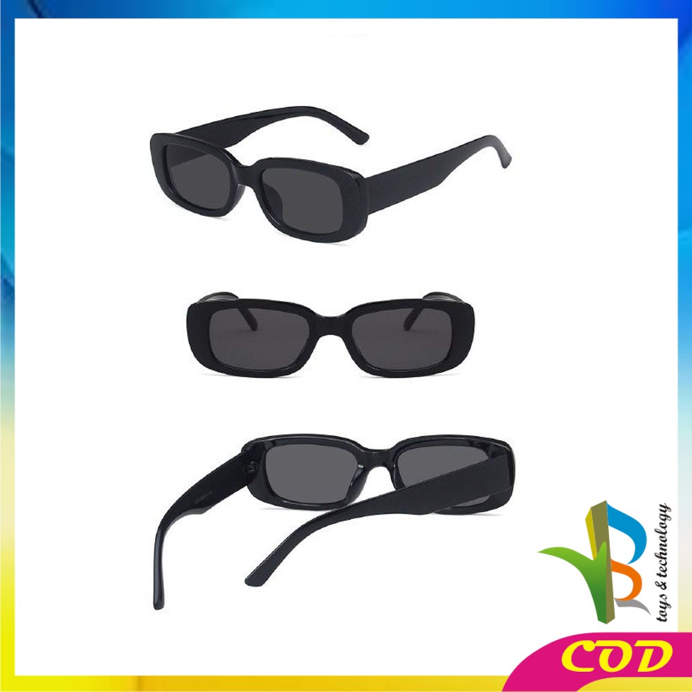 RB-C666 C668 Kacamata Cat Eye Fashion Korean Style Pria Wanita Retro / Kaca Mata Hitam Segitiga Unisex Sunglasses Vintage Fashionable