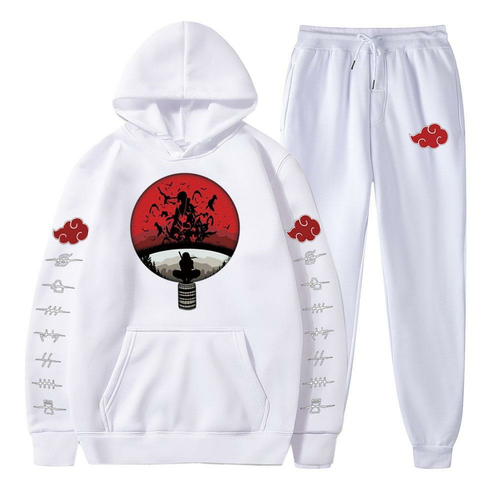 BISA COD/JHOSE/STELAN UCHIHA/SET HOODIE DAN CELANA CELANA JOGGER