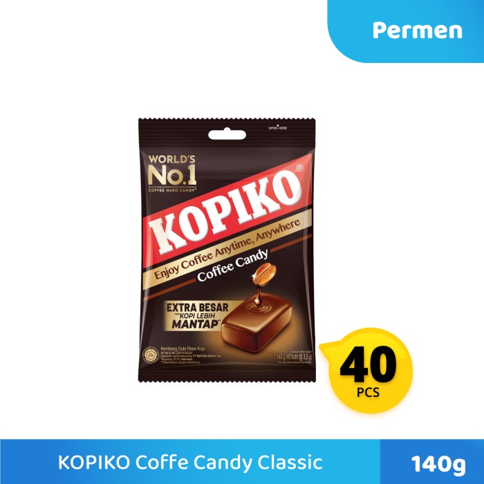 

PERMEN KOPIKO CLASSIC ZAK 150GRAM ISI 50PCS