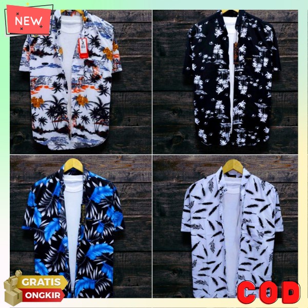 Kemej Terbaru 2023 Kemaja Cwok Keren Baju Kameja Laki2 Berkerah Kmja Formal Kuliah Kemejan Laki-Laki