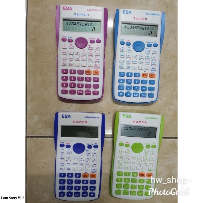 

TERBAIK Kalkulator Scientific Citizen Fx 350 ES Plus
